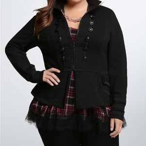 Torrid Jacket, Military style jacket